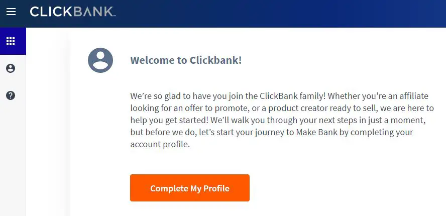 Clickbank sign up