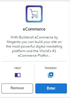 Builderall ecommerce