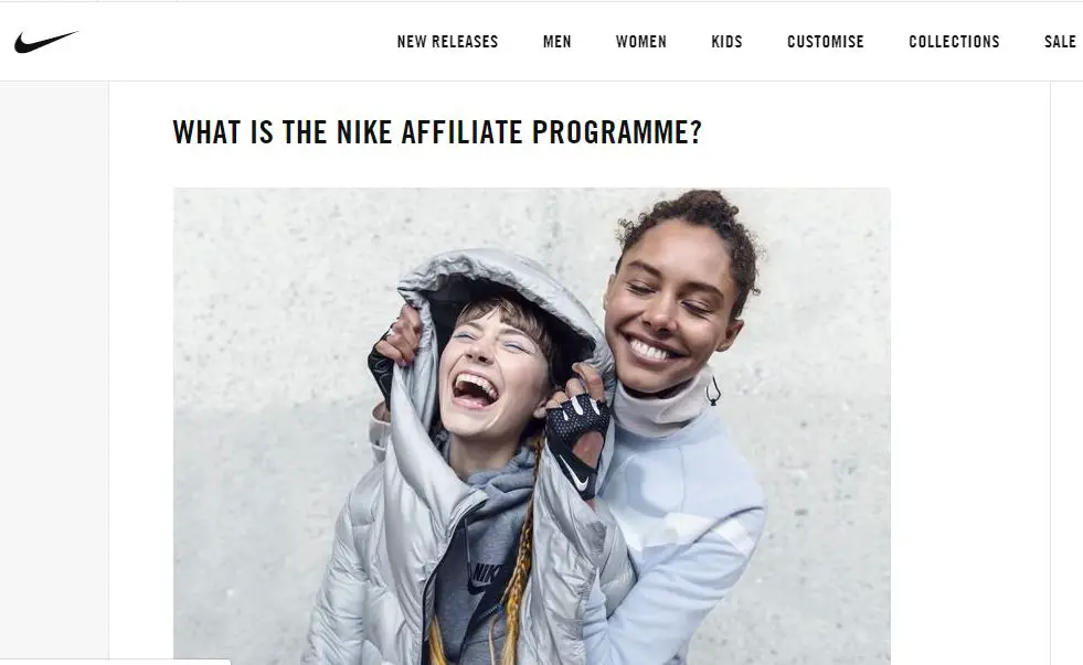 nike affiliate program