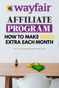 Wayfair affiliate program